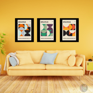 Afiches Escuela Diseño Bauhaus