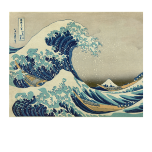 La Gran Ola de Kanagawa - Hokusai